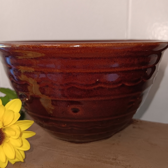 Vintage Mar-crest Monmouth Pottery Daisy And Dot Creamer And Bowl - Picture 6 of 7